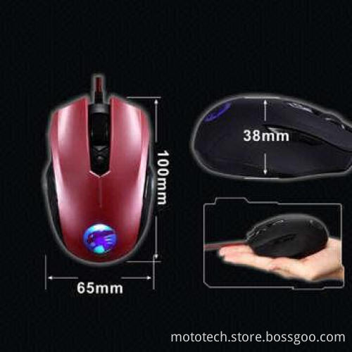 Optical Game Mouse, Ergonomic Design